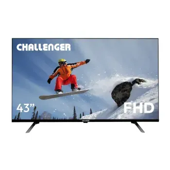 Televisor Challenger 43 Pulgadas 108 cm 43KG90 FHD LED Smart TV Google_1